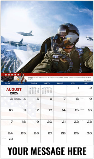 Galleria Home of the Brave - 2025 Promotional Calendar