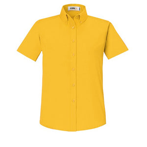 Core365 Origin Short Sleeve Twill Shirt - Women