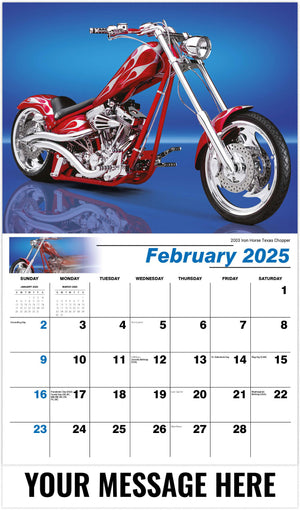 Galleria Motorcycle Mania - 2025 Promotional Calendar