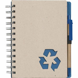 Eco-Rich Spiral Notebook & Pen