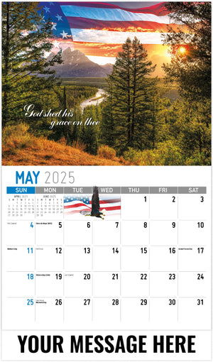 Galleria America The Beautiful - 2025 Promotional Calendar