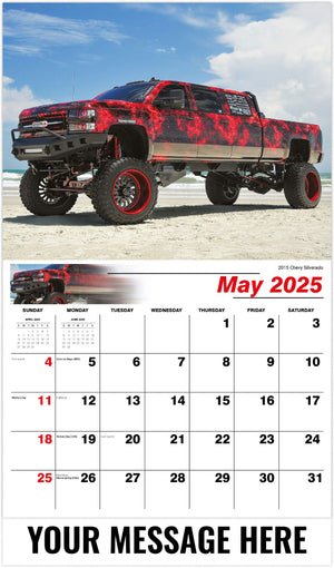 Galleria Pumped-Up Pickups - 2025 Promotional Calendar