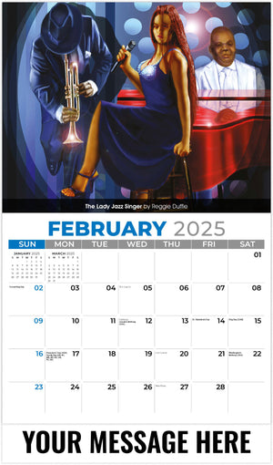 Galleria Celebration of African American Art - 2025 Promotional Calendar