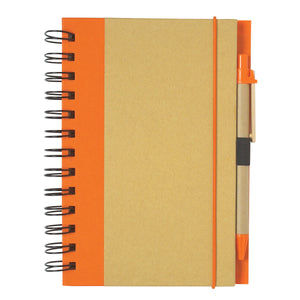 Eco-Friendly 5" X 7" Spiral Notebook & Pen