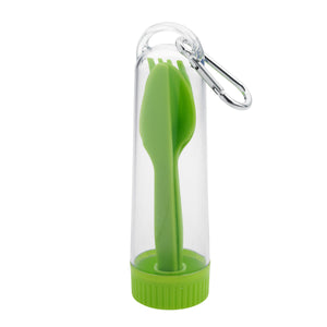 Utensil Kit With Carabiner