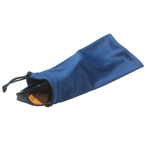 Microfiber Pouch With Drawstring - Royal Blue