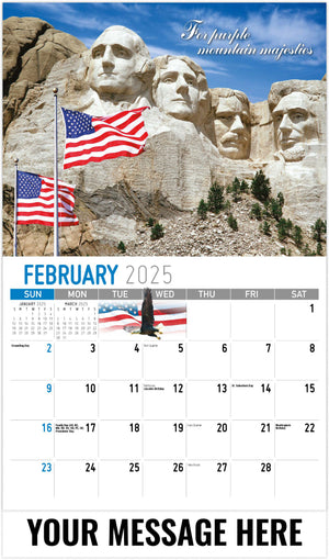 Galleria America The Beautiful - 2025 Promotional Calendar