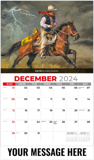 Galleria Spirit of the West - 2025 Promotional Calendar