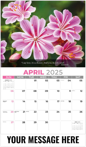 Galleria Flowers and Gardens - 2025 Promotional Calendar