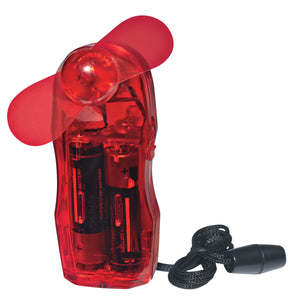 Mini Fan - Translucent Red