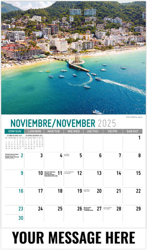 Galleria Scenes of Mexico (ENG/Sp) - 2025 Promotional Calendar