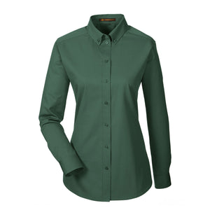 Long Sleeve Twill Shirt with Teflon - Women