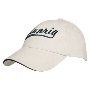 Stone Embroidered Sports Cap with Sandwich Brim