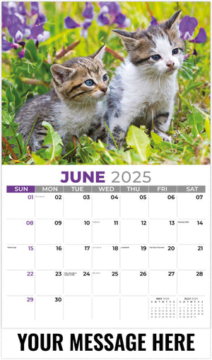 Galleria Kittens - 2025 Promotional Calendar