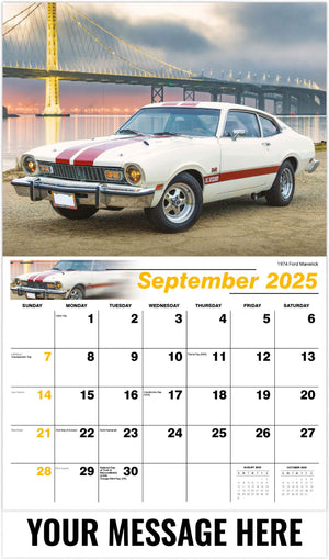 Galleria Classic Car - 2025 Promotional Calendar