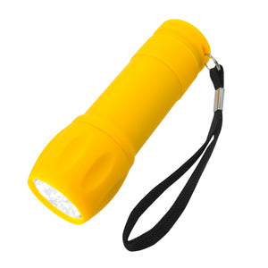 Rubberized Torch Light With Strap