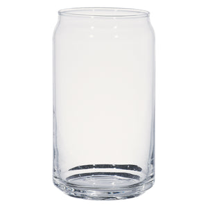 16 Oz. Ale Glass Can - Clear