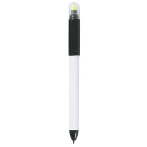 Twin-Write Pen With Highlighter