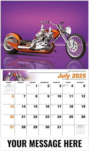 Galleria Motorcycle Mania - 2025 Promotional Calendar