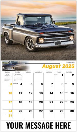 Galleria Pumped-Up Pickups - 2025 Promotional Calendar