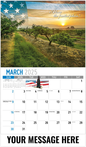 Galleria America The Beautiful - 2025 Promotional Calendar