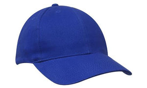 6 Panel Unstructured Heavy Brush Cotton Cap