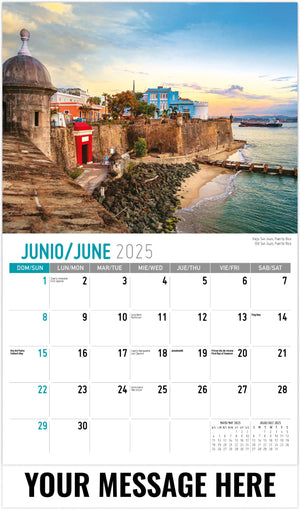 Galleria Beauty of Latin America (ENG/Sp) - 2025 Promotional Calendar