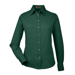 Ladies' Easy Blend™ Long-Sleeve Twill Shirt with Stain-Release