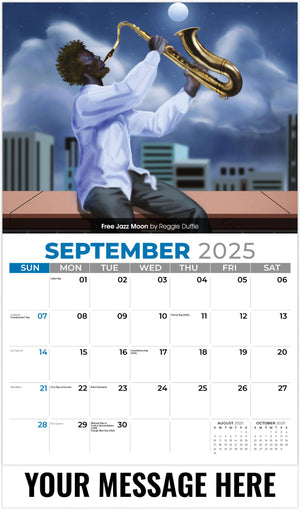 Galleria Celebration of African American Art - 2025 Promotional Calendar