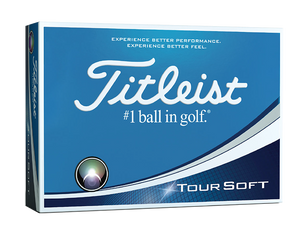Titleist TOUR SOFT Golf Balls - CM1032 - White