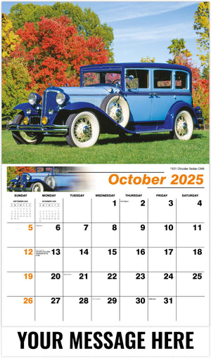 Galleria Classic Car - 2025 Promotional Calendar