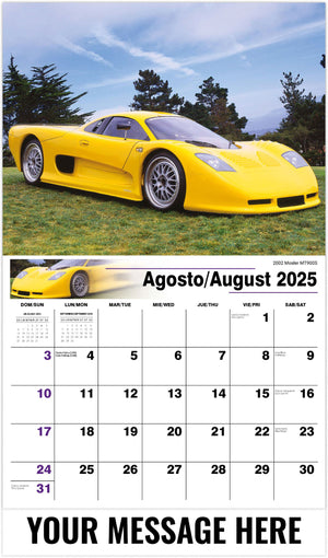 Galleria Exotic Cars (ENG/Sp) - 2025 Promotional Calendar