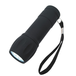 Rubberized Torch Light With Strap