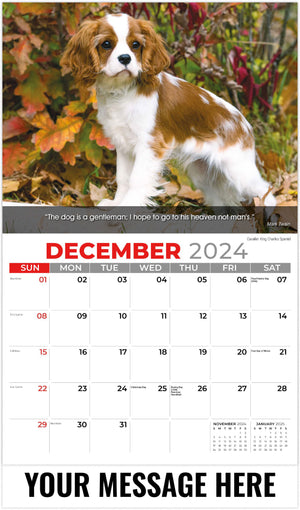 Galleria Dogs - 2025 Promotional Calendar