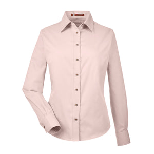 Ladies' Easy Blend™ Long-Sleeve Twill Shirt with Stain-Release