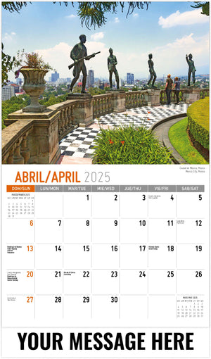 Galleria Scenes of Mexico (ENG/Sp) - 2025 Promotional Calendar