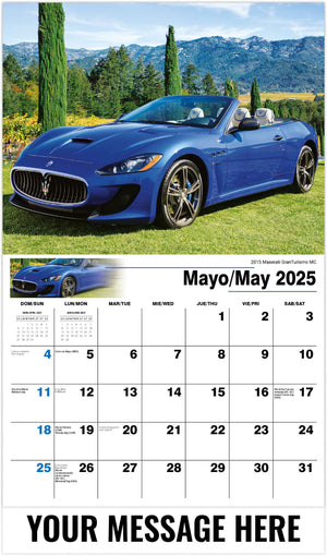 Galleria Exotic Cars (ENG/Sp) - 2025 Promotional Calendar