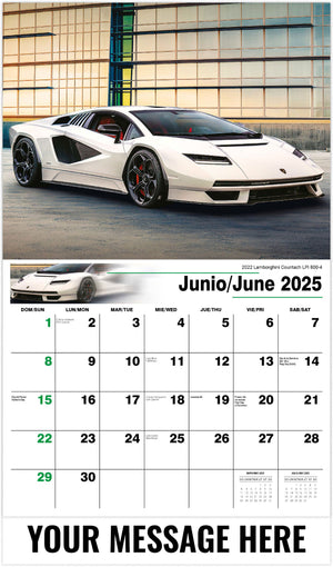 Galleria Exotic Cars (ENG/Sp) - 2025 Promotional Calendar