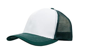 6 Panel Mesh Back Cap Breathable P-Twill - Custom Embroidered