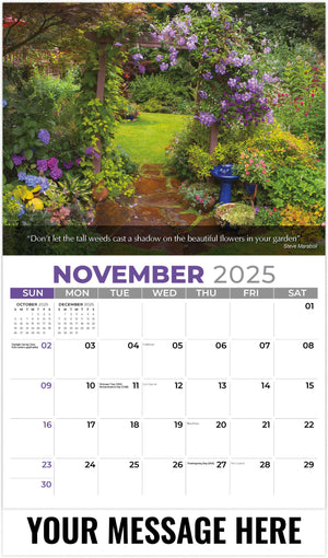 Galleria Flowers and Gardens - 2025 Promotional Calendar