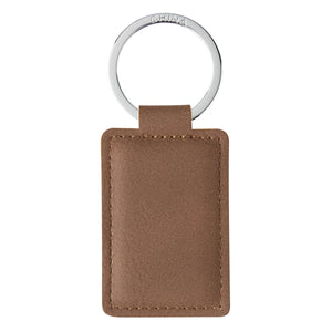 Leatherette Executive Key Tag - Brown