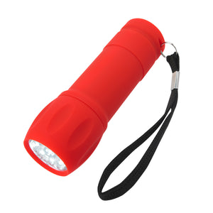 Rubberized Torch Light With Strap