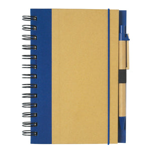 Eco-Friendly 5" X 7" Spiral Notebook & Pen