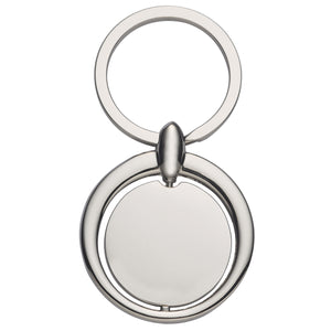 Circular Metal Key Tag