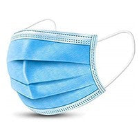 Disposable Face Mask - Blank - CM1097 - Blue