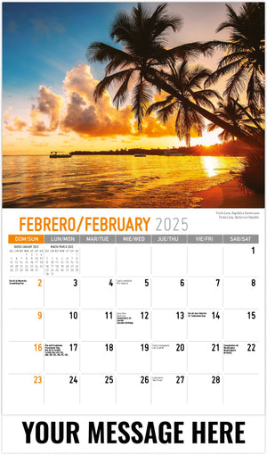 Galleria Beauty of Latin America (ENG/Sp) - 2025 Promotional Calendar