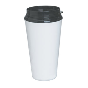 16 Oz. Infinity Tumbler With Plastic Sip Thru Lid