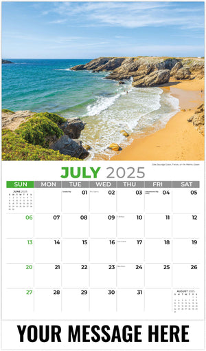 Galleria Sun, Sand & Surf - 2025 Promotional Calendar