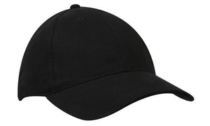 6 Panel Unstructured Heavy Brush Cotton Cap